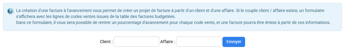 Saisie d’un pourcentage à facturer pour une phase dans Tempolia