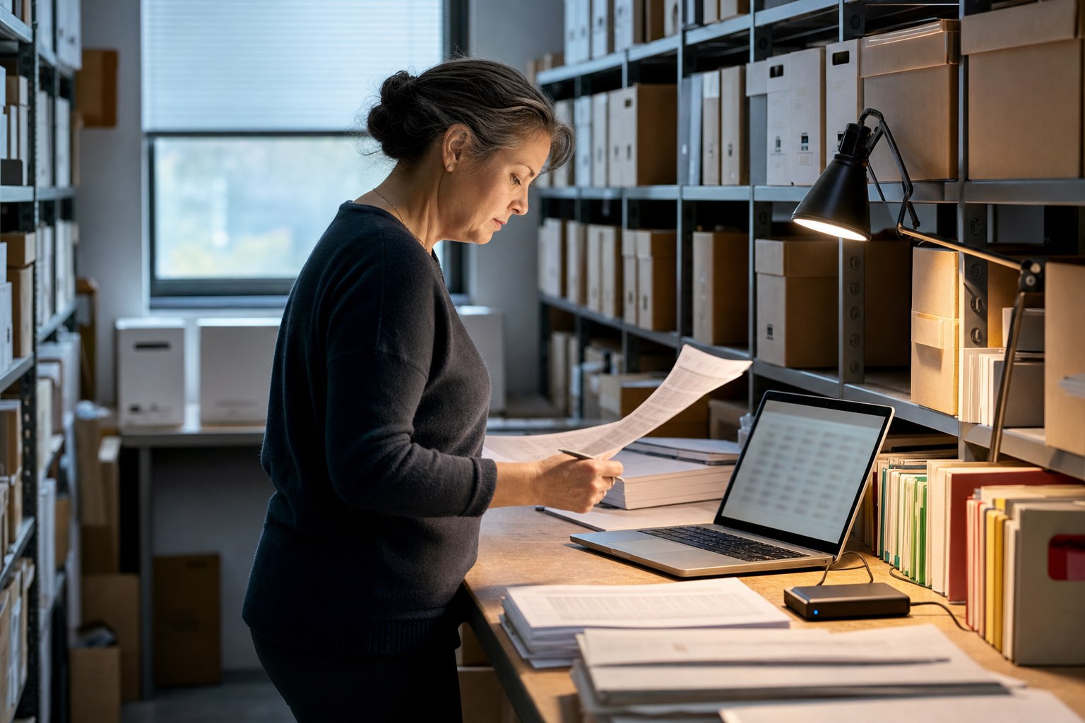 Spécialiste rapprochant les fichiers Excel historiques avec les données du nouveau logiciel de gestion